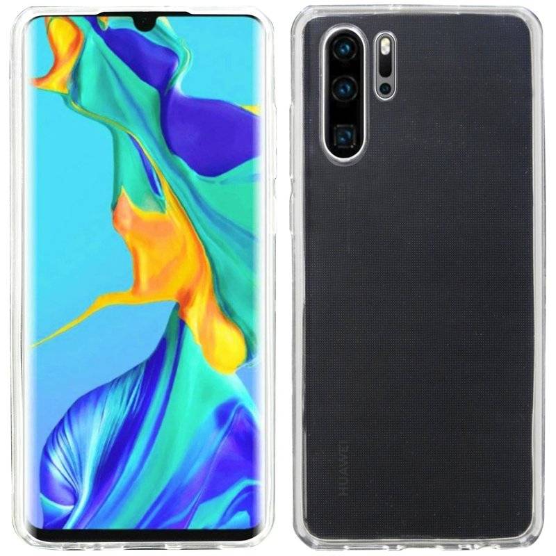 Silikon Hülle Basic kompatibel mit HUAWEI P30 PRO Case TPU Soft Handy Cover Schutz Transparent