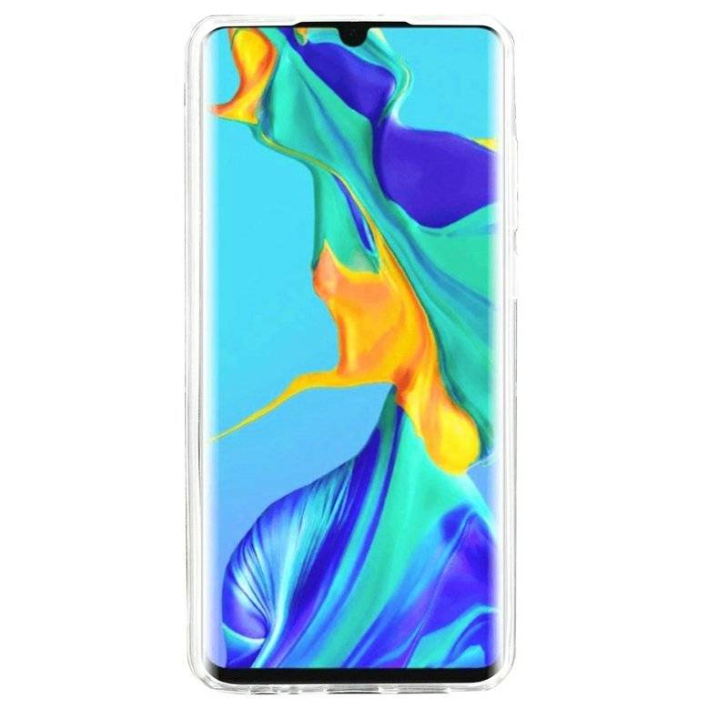 Silikon Hülle Basic kompatibel mit HUAWEI P30 PRO Case TPU Soft Handy Cover Schutz Transparent