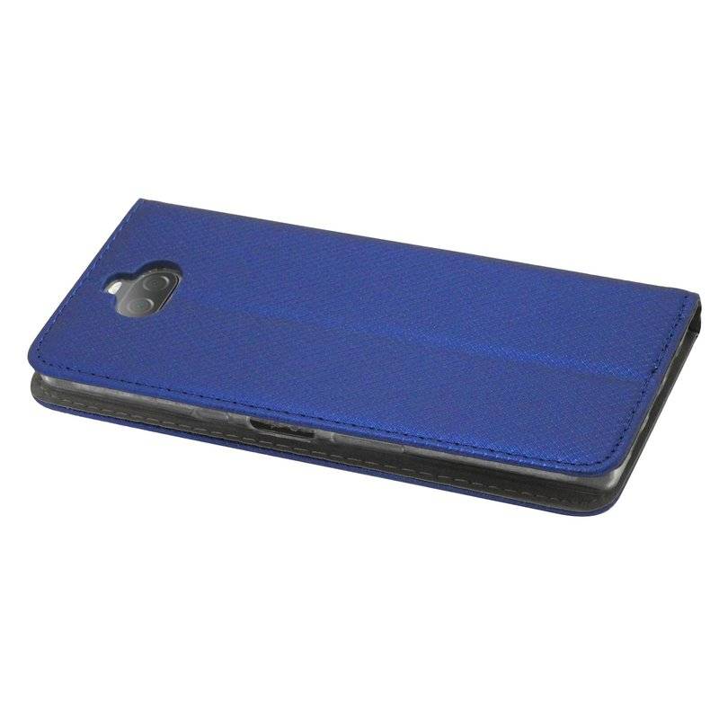 Buch Tasche Smart" für SONY XPERIA 10 Handy Hülle Etui Brieftasche Schutzhülle mit Standfunktion, Kartenfach Blau"