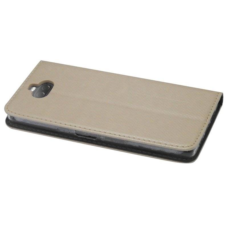 Buch Tasche Smart" für SONY XPERIA 10 Handy Hülle Etui Brieftasche Schutzhülle mit Standfunktion, Kartenfach Gold
