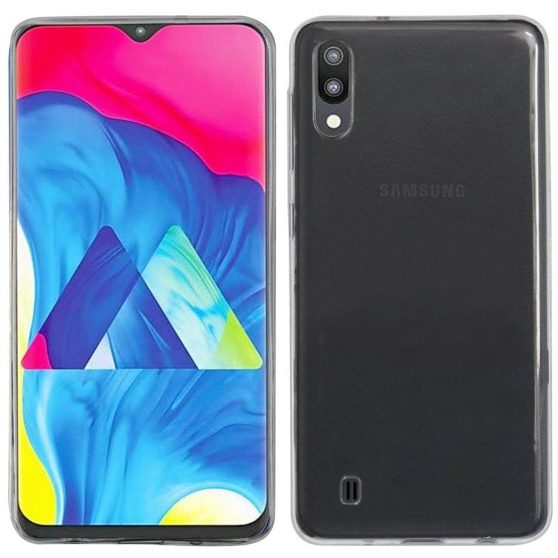 Silikon Hülle Basic kompatibel mit SAMSUNG GALAXY M10 (M105FD) Case TPU Soft Handy Cover Schutz Transparent