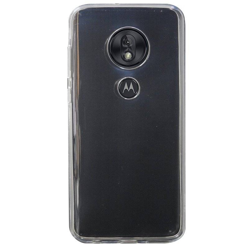 Silikon Hülle Basic kompatibel mit MOTOROLA MOTO G7 PLAY Case TPU Soft Handy Cover Schutz Transparent