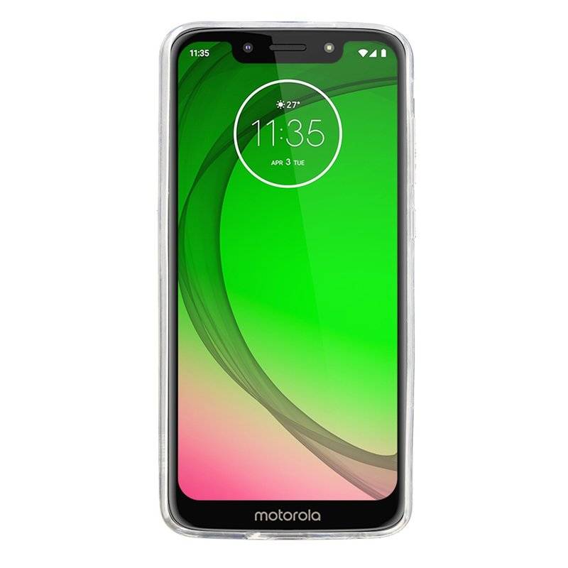 Silikon Hülle Basic kompatibel mit MOTOROLA MOTO G7 PLAY Case TPU Soft Handy Cover Schutz Transparent