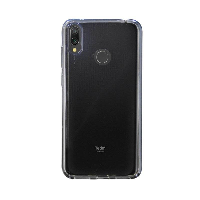 Silikon Hülle Basic kompatibel mit XIAOMI REDMI 7 Case TPU Soft Handy Cover Schutz Transparent