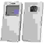 Huawei P20 Tasche Flip Case S-View mit Fenster Schwarz