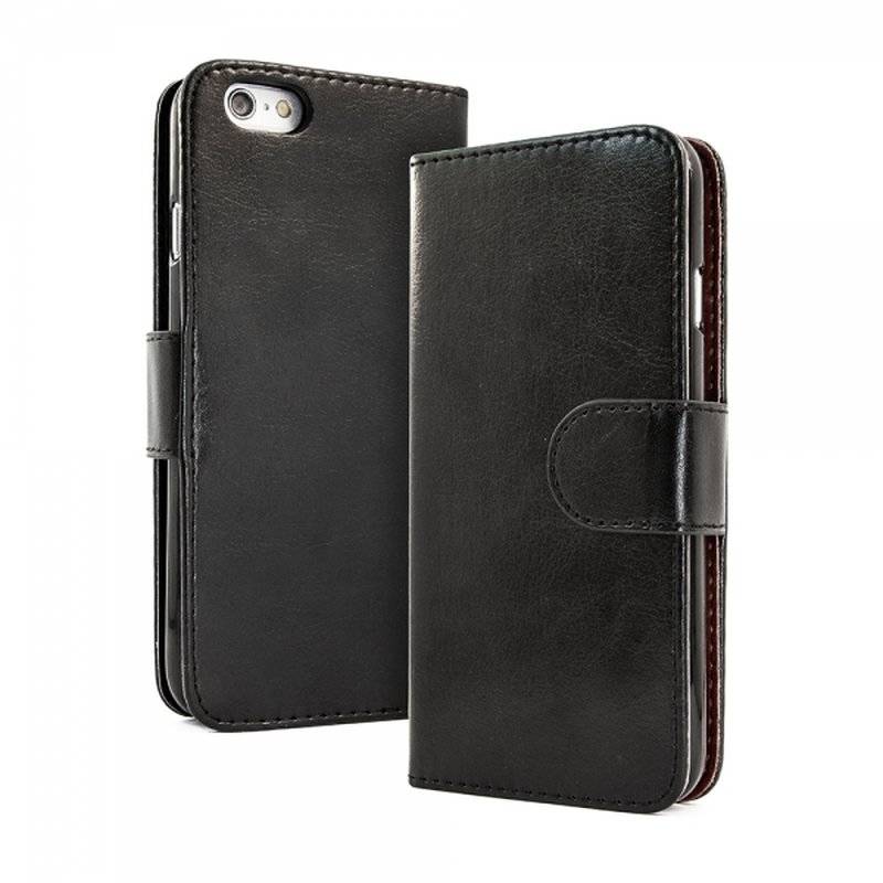 Nokia 7 Plus Tasche Flip Case 2in1 Schutzhülle Schwarz