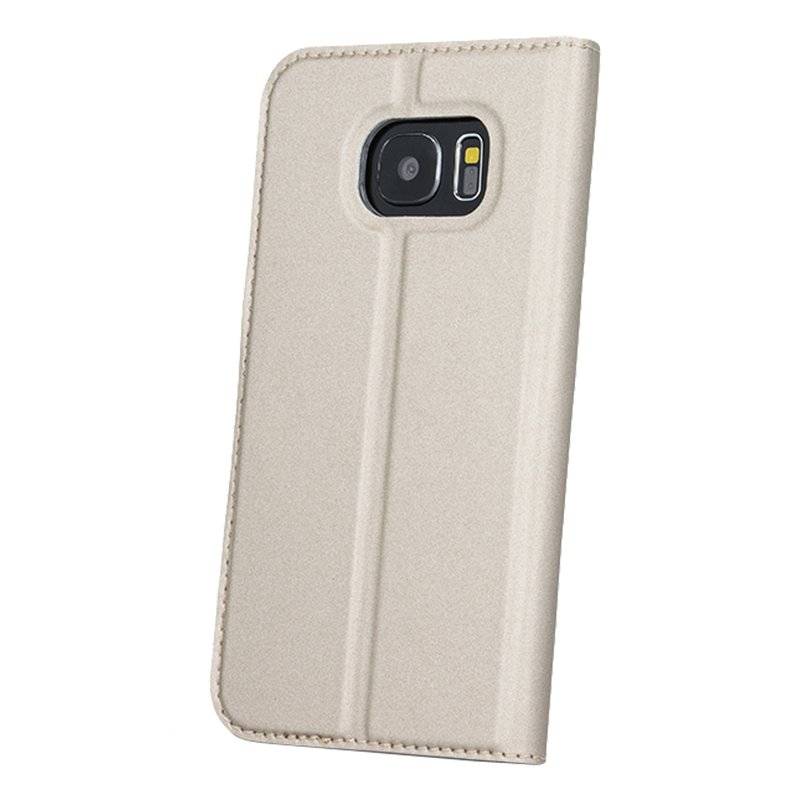Samsung Galaxy J6 2018 Tasche Flip Case S-View mit Fenster Gold
