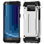 Handy Silikon Schutzhülle Cover Case Silber Xiaomi Redmi 6