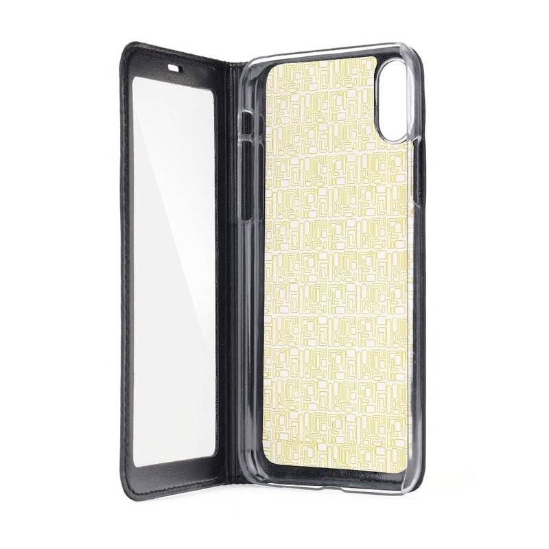 Samsung Galaxy S9 Plus G965F Tasche Flip Case Schwarz mit Display Hülle