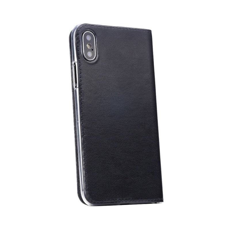 Xiaomi Redmi 5A Tasche Flip Case Schwarz mit Display Hülle