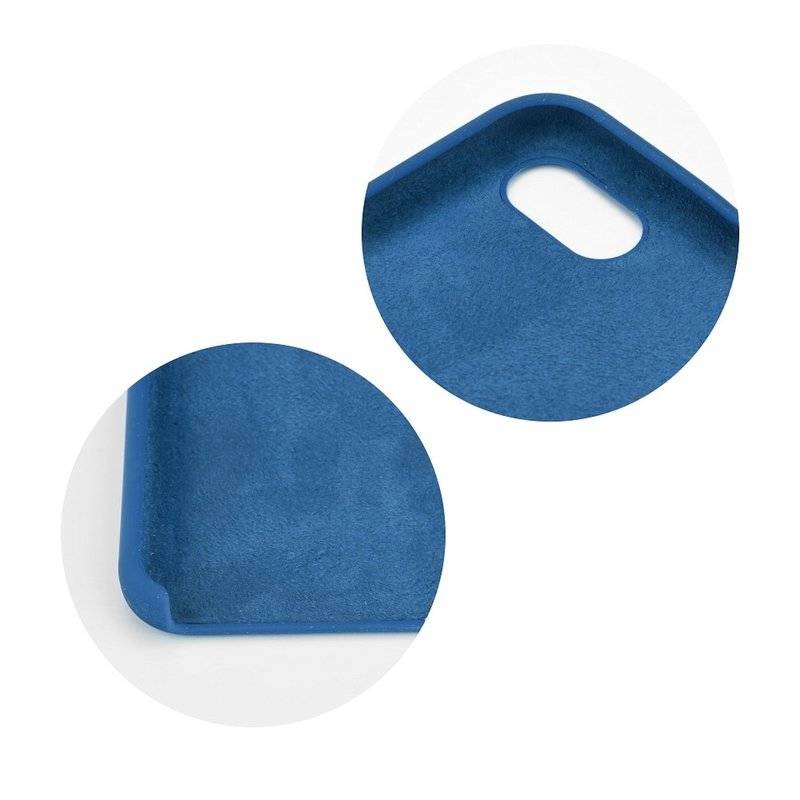 Samsung Galaxy J4+ Plus Silikon Hülle Hard Case Bumper Blau