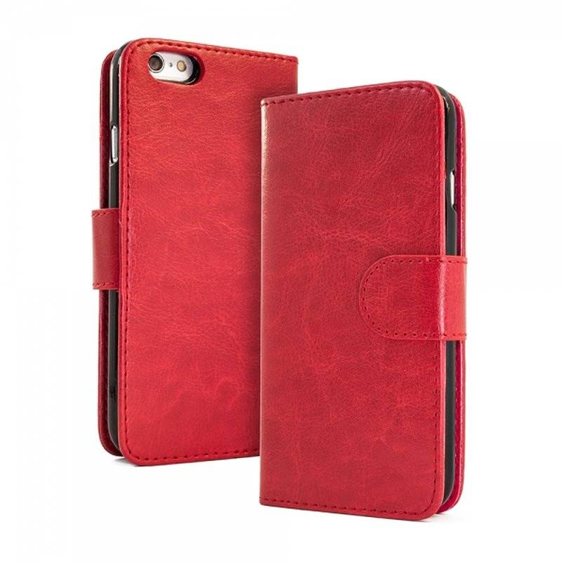 Huawei P20 Tasche Flip Case 2in1 Schutzhülle Rot