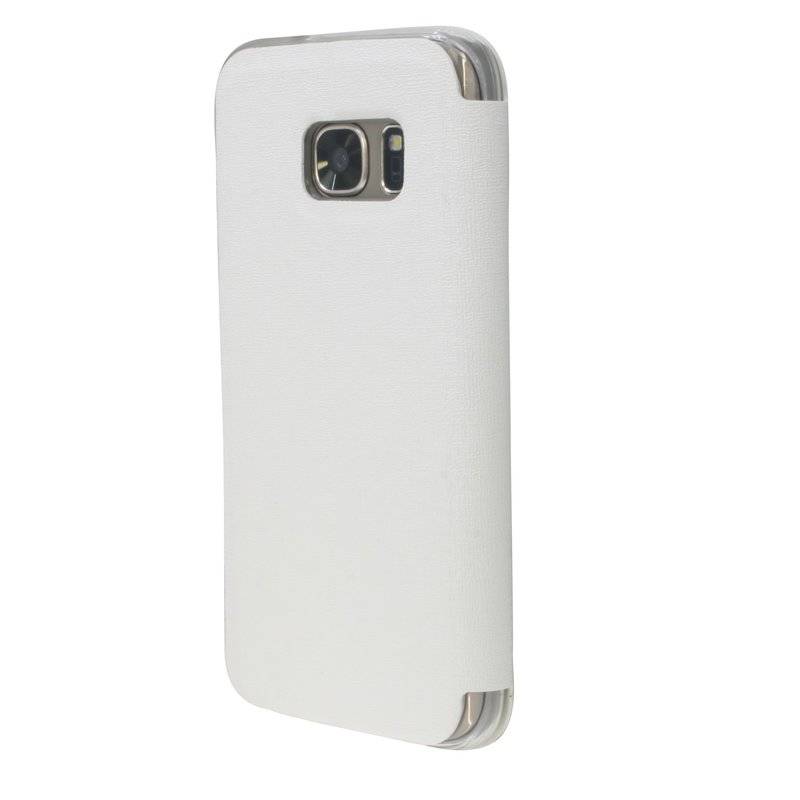 Huawei P8 Handyhülle Tasche Flip Case S-View Fenster Schutzhülle Weiß