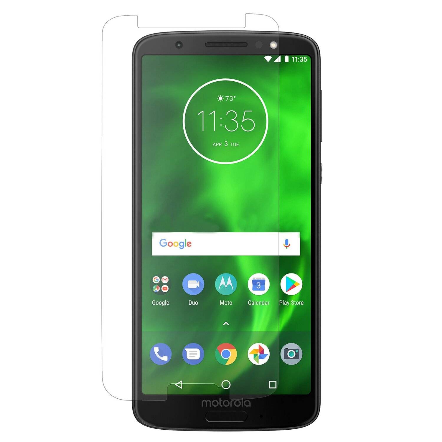 Motorola Moto G6 Schutzglas Handy Schutzglasfolie 9H Display Schutzfolie