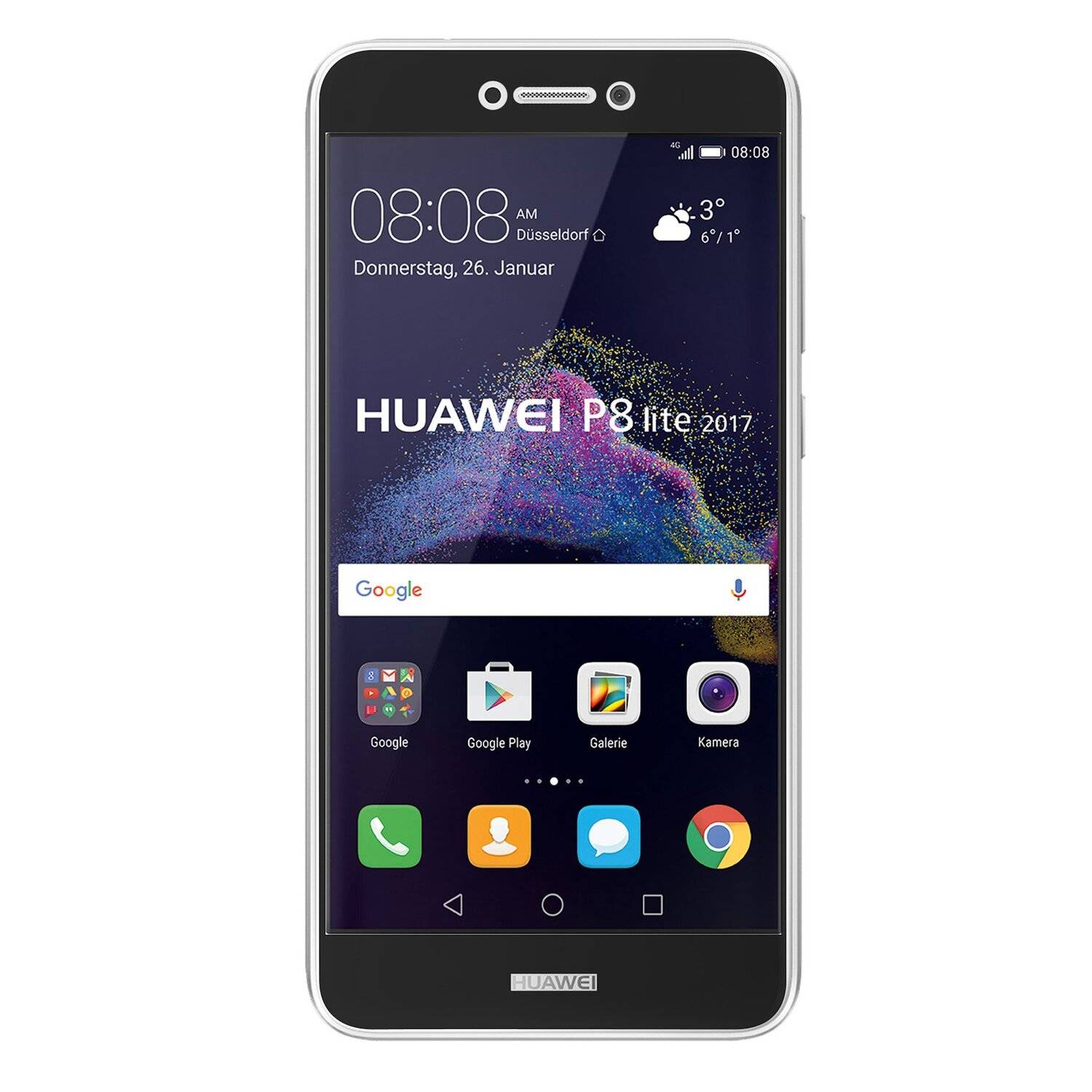 Huawei P8 Lite 2017 Schutzglas Handy Schutzglasfolie 9H Display Schutzfolie
