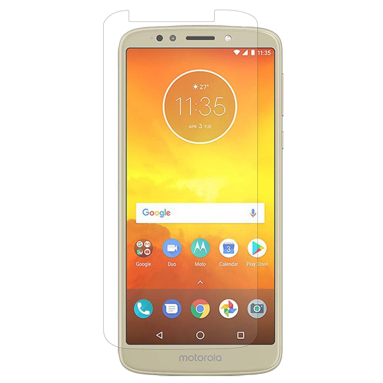Motorola Moto E5 Schutzglas Handy Schutzglasfolie 9H Display Schutzfolie