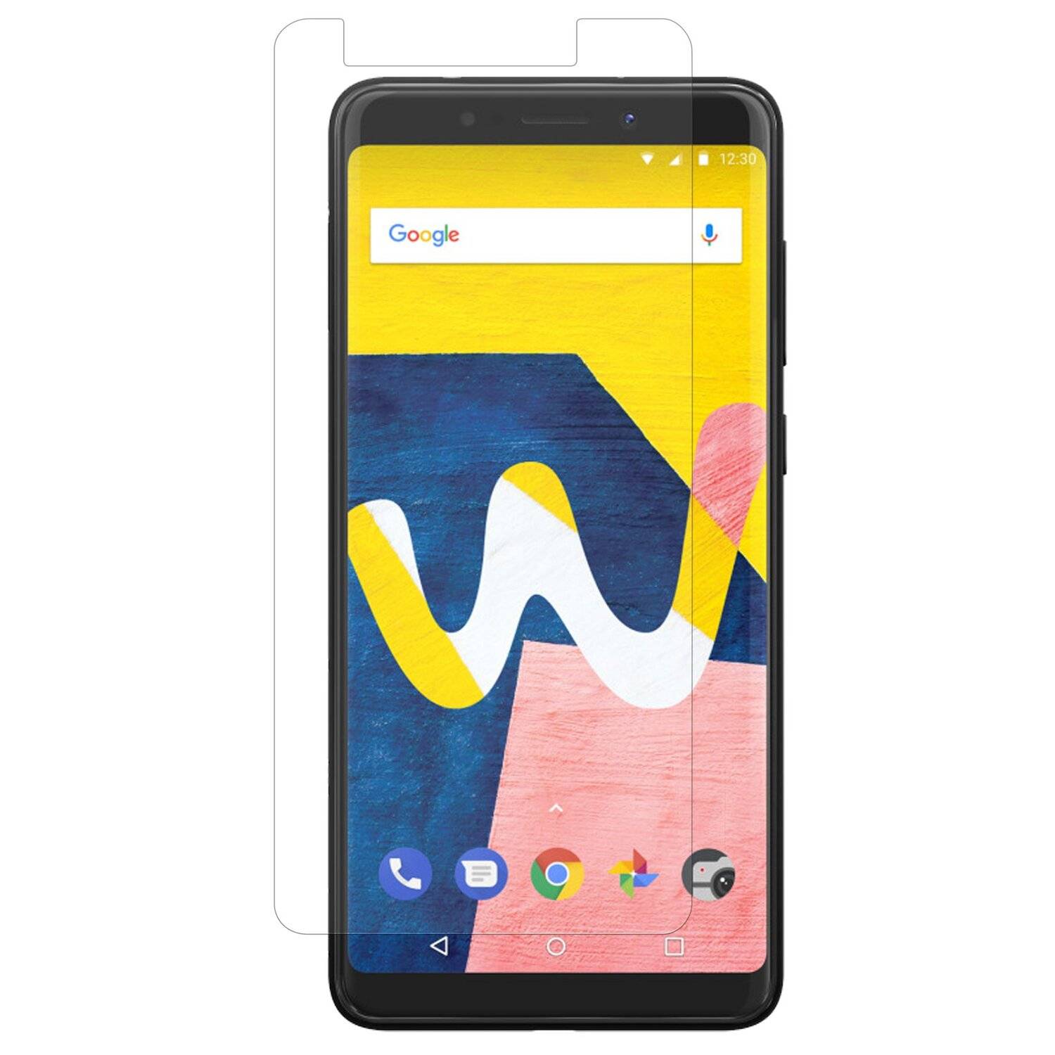 Wiko View Lite Schutzglas Handy Schutzglasfolie 9H Display Schutzfolie
