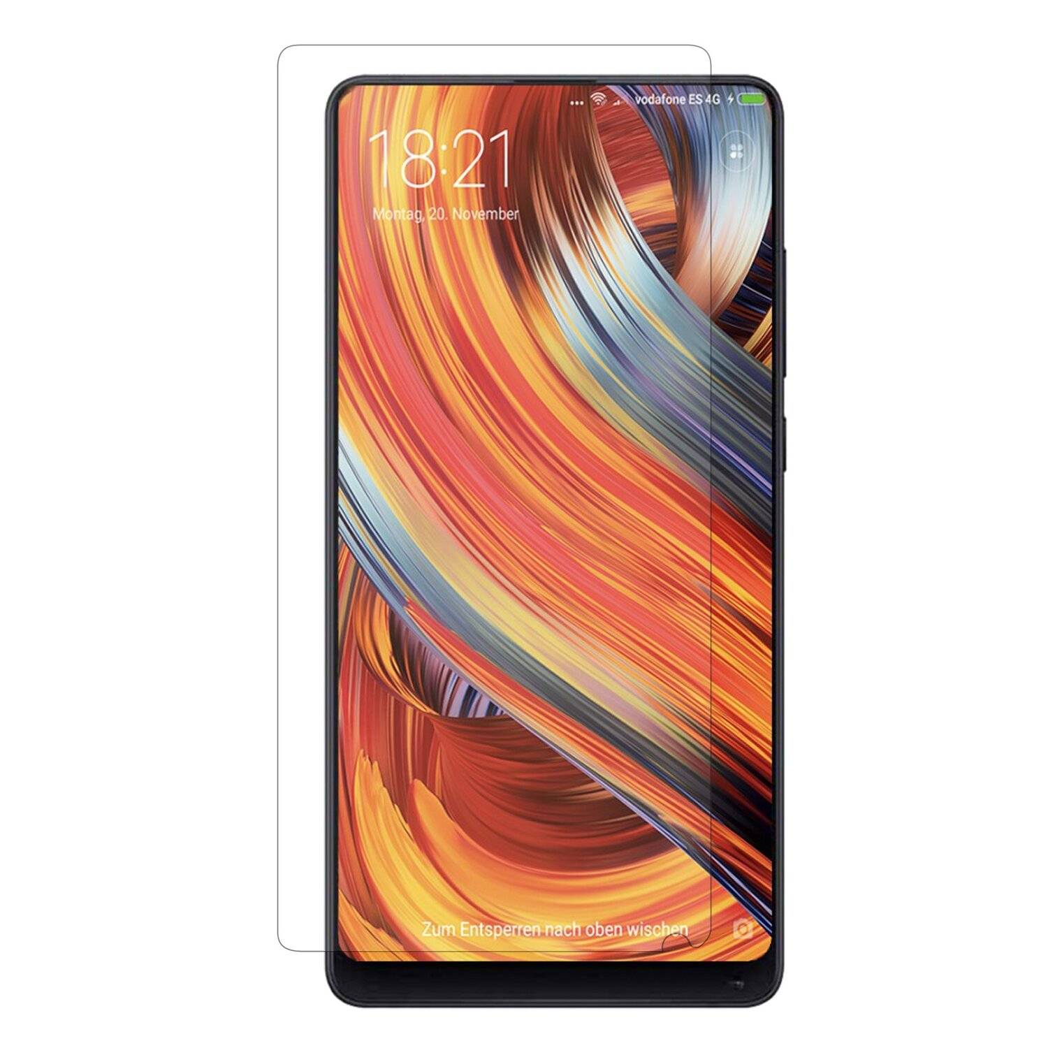 Xiaomi Mi Mix 2 Schutzglas Handy Schutzglasfolie 9H Display Schutzfolie
