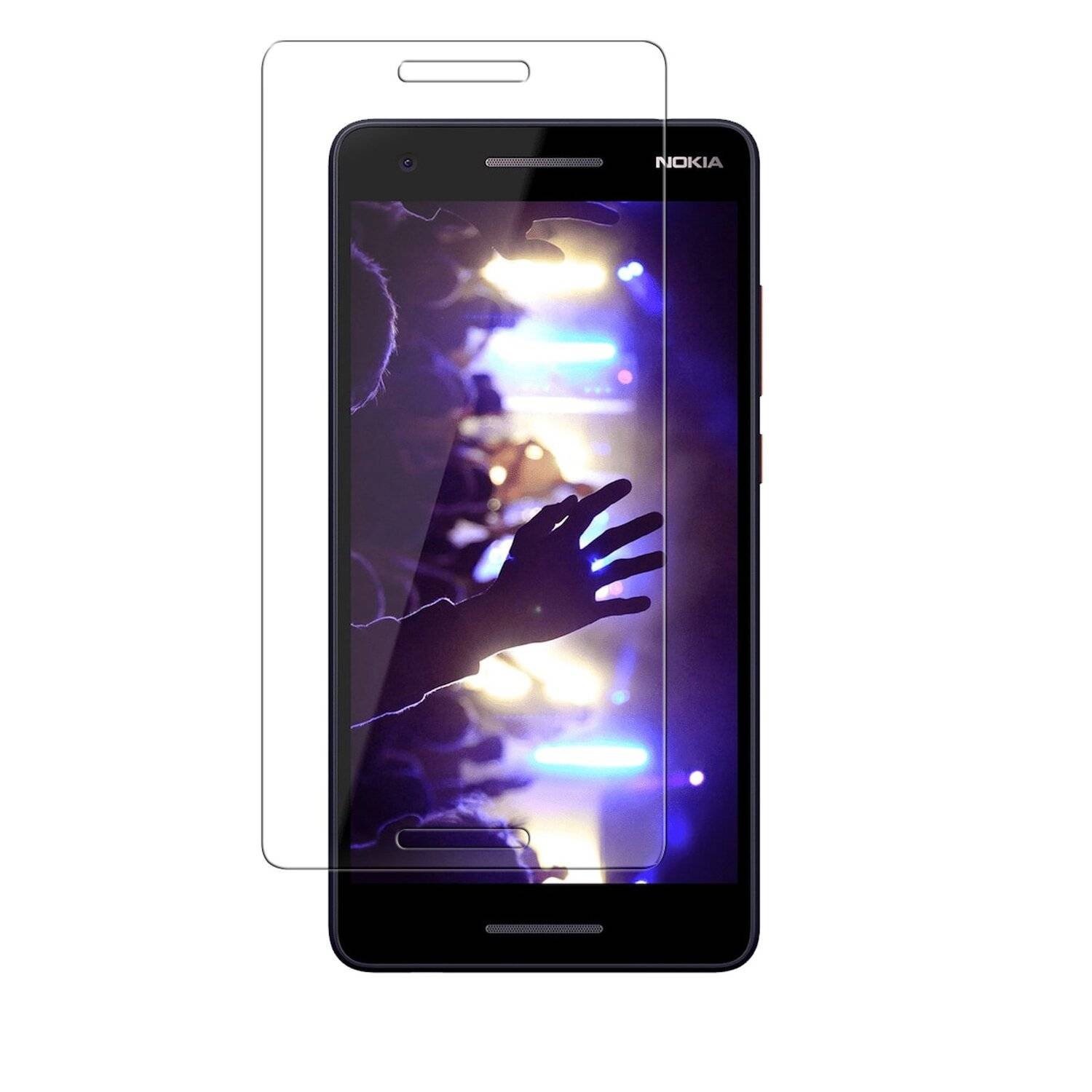 Nokia 2.1 2018 Schutzglas Handy Schutzglasfolie 9H Display Schutzfolie