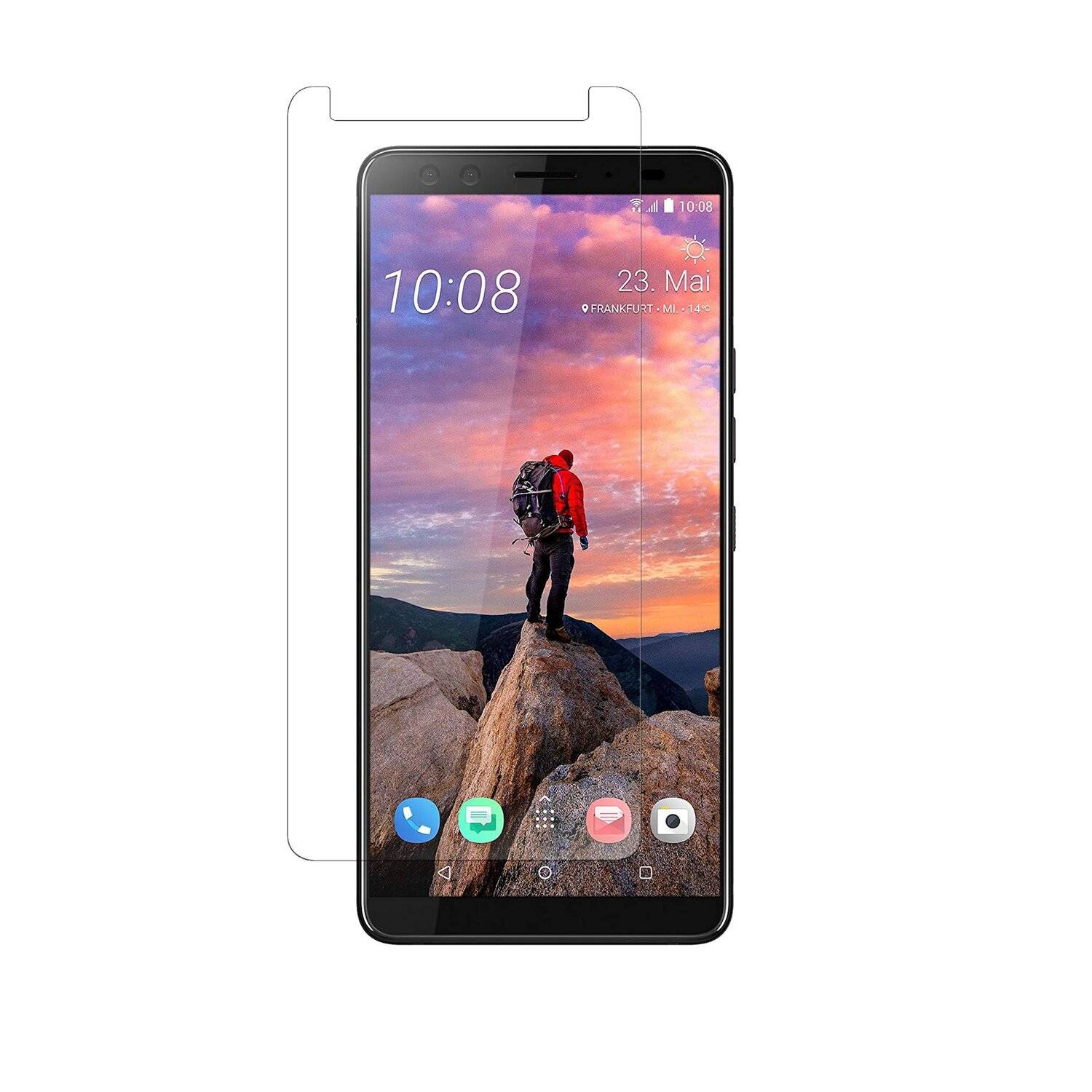 HTC U12+ (Plus) Schutzglas Handy Schutzglasfolie 9H Display Schutzfolie