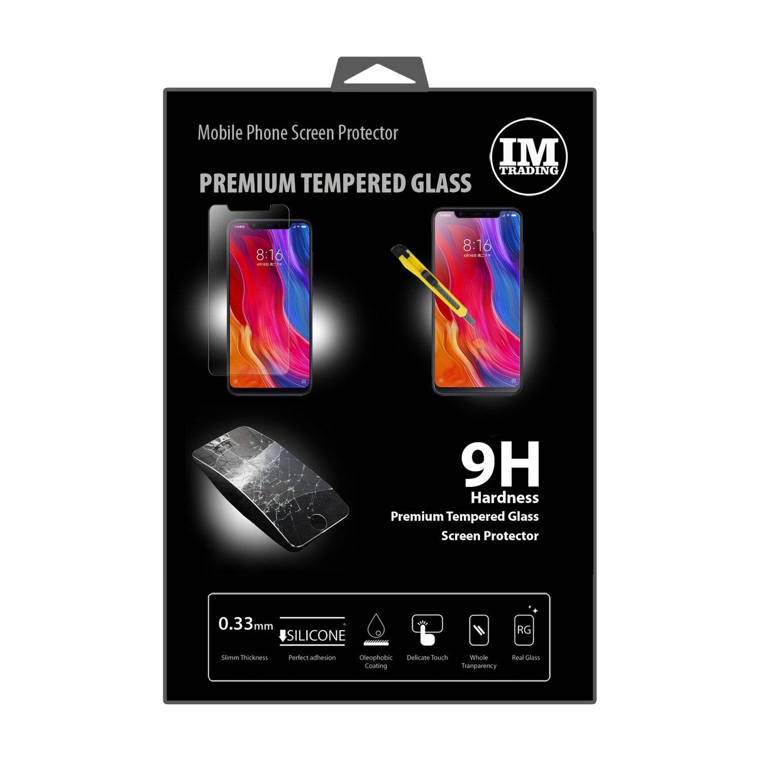 Xiaomi Mi 8 Schutzglas Handy Schutzglasfolie 9H Display Schutzfolie