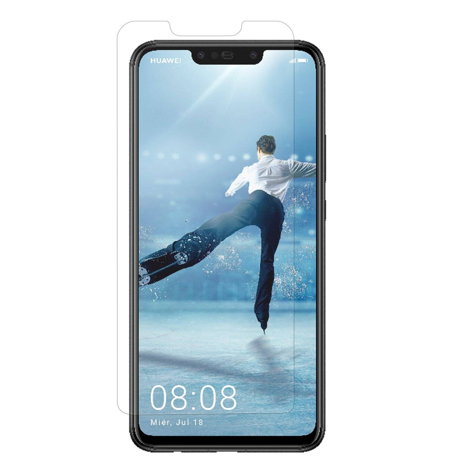 Huawei P Smart+ (Plus) Schutzglasfolie 9H Display Schutzglas