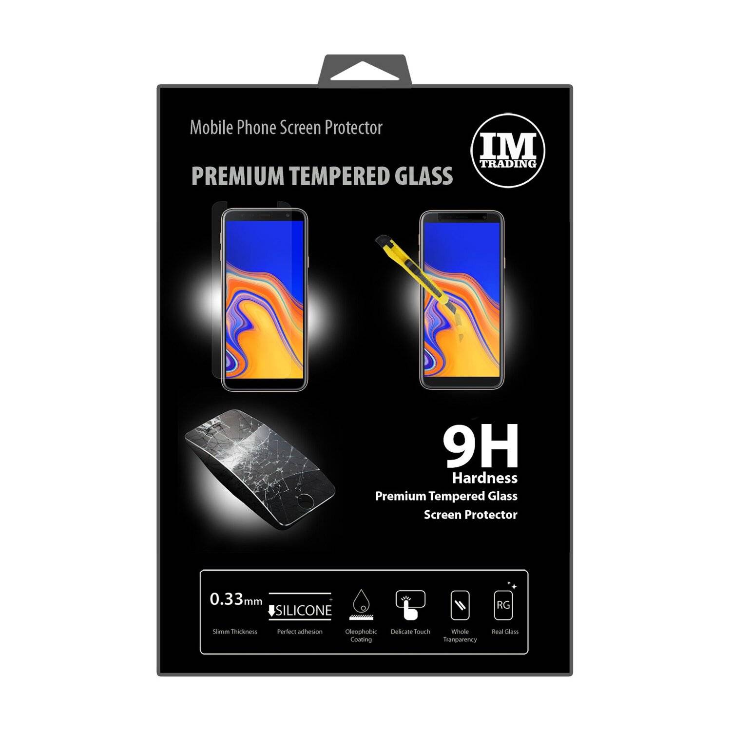 Samsung Galaxy J6+ Schutzglas 9H Tempered Display Schutzglas