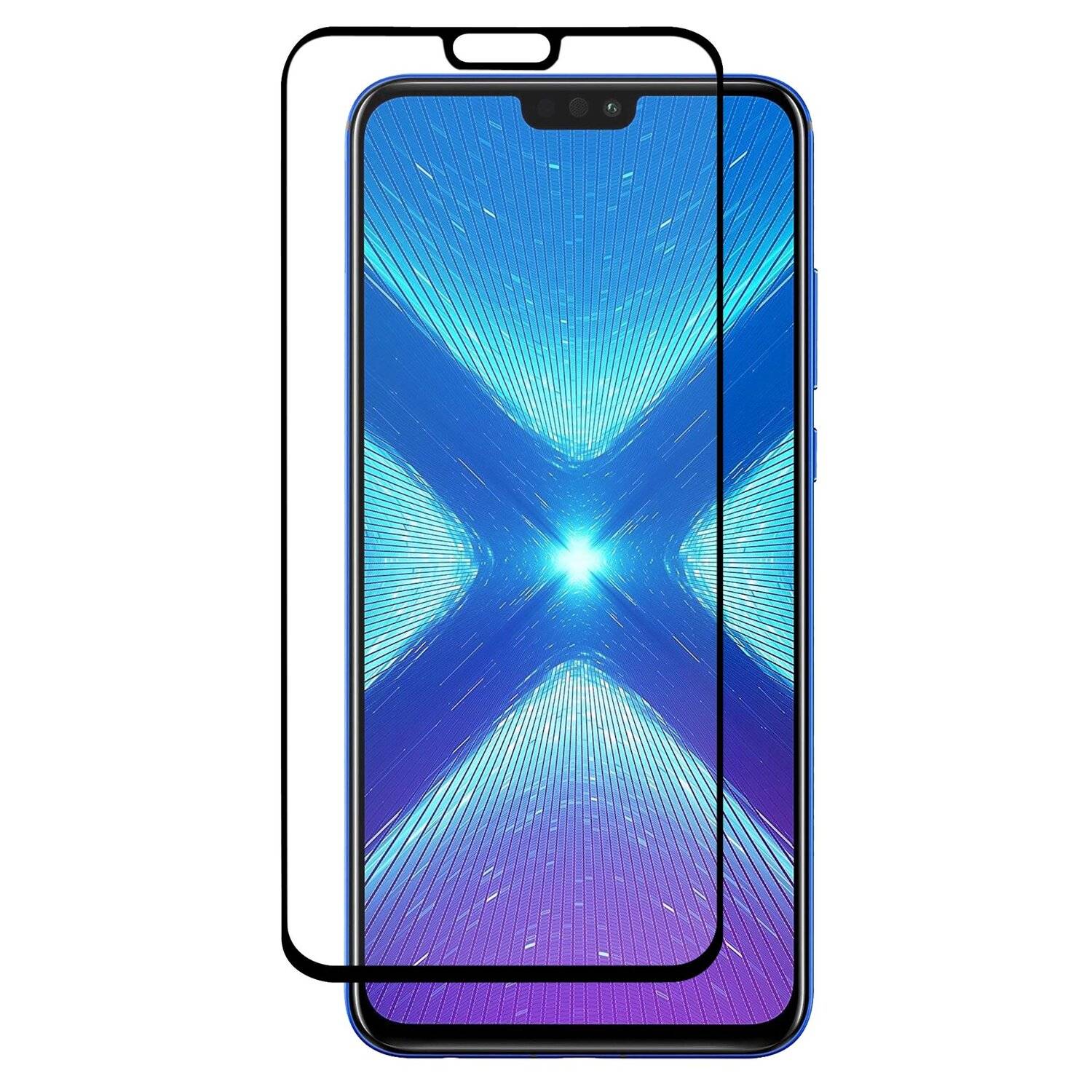 Honor 8X Schutzglas 5D Display Schutzglas