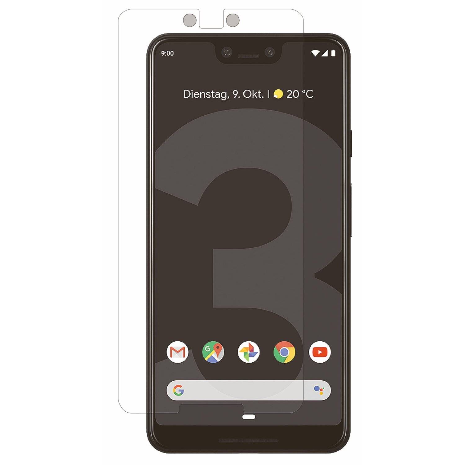 Google Pixel 3 XL Schutzglas 9H Tempered Display Schutzglas