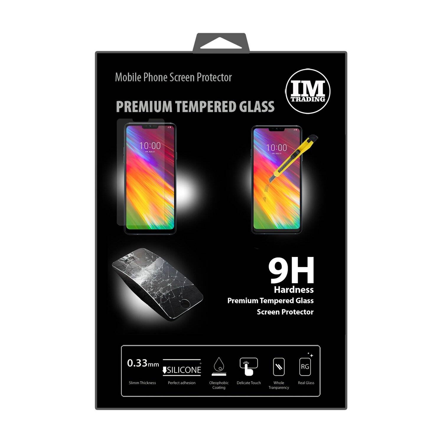 LG G7 Fit Schutzglas 9H Display Schutzglas