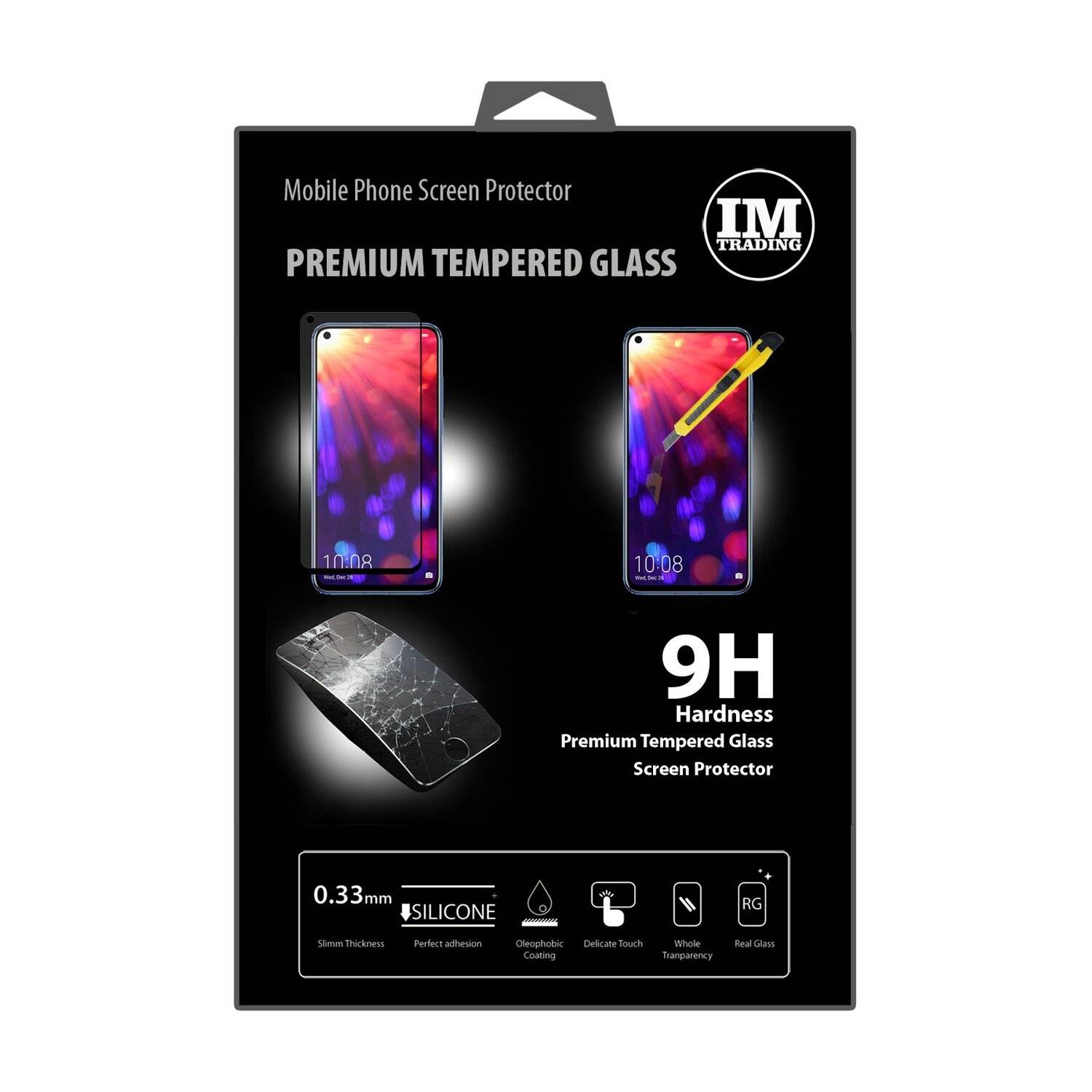 Honor View 20 Schutzglas 5D Display 9H Tempered Schutzglas