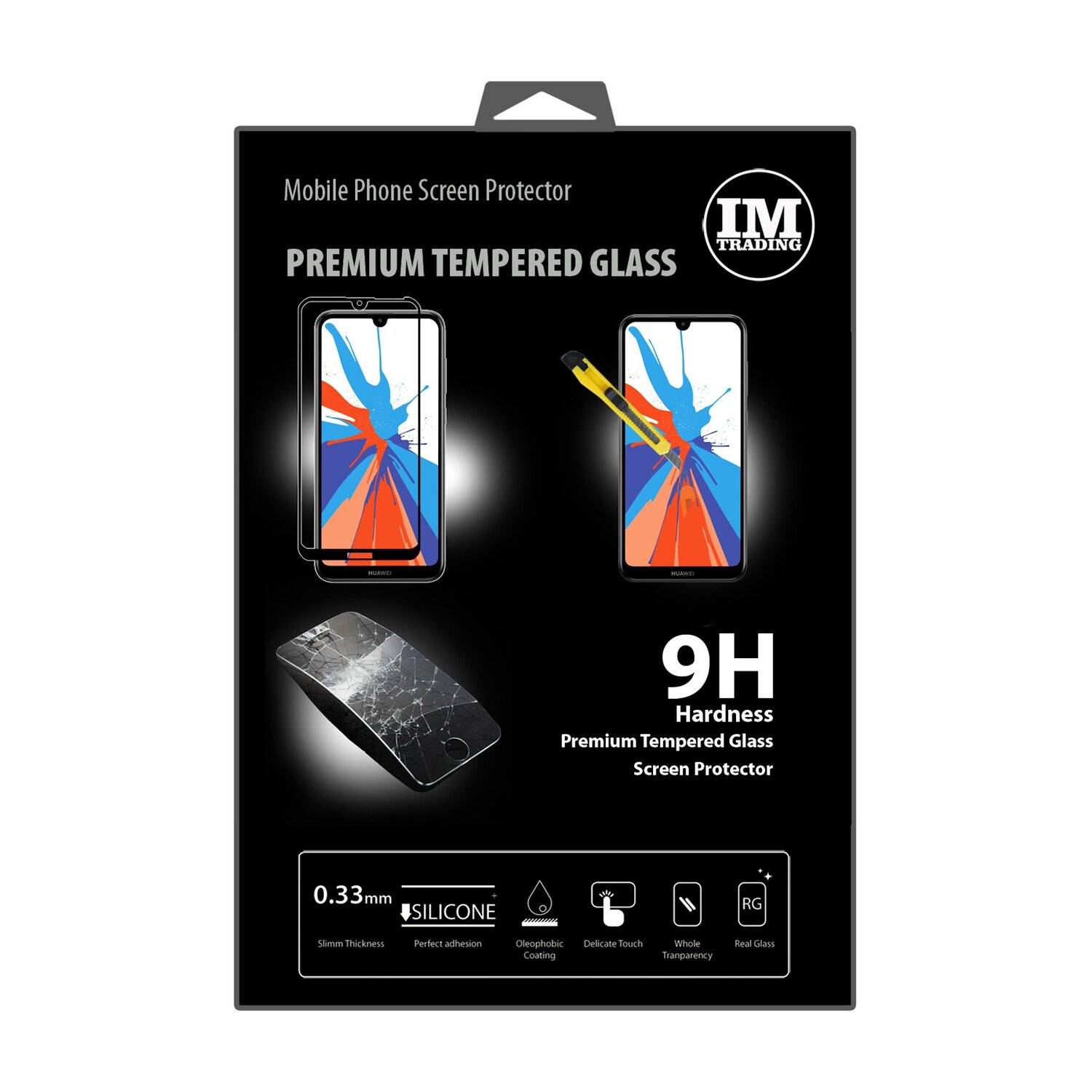 5D Schutz Glas kompatibel mit HUAWEI Y7 2019 Curved Schutz Folie Vollständig Klebend und Abdeckung