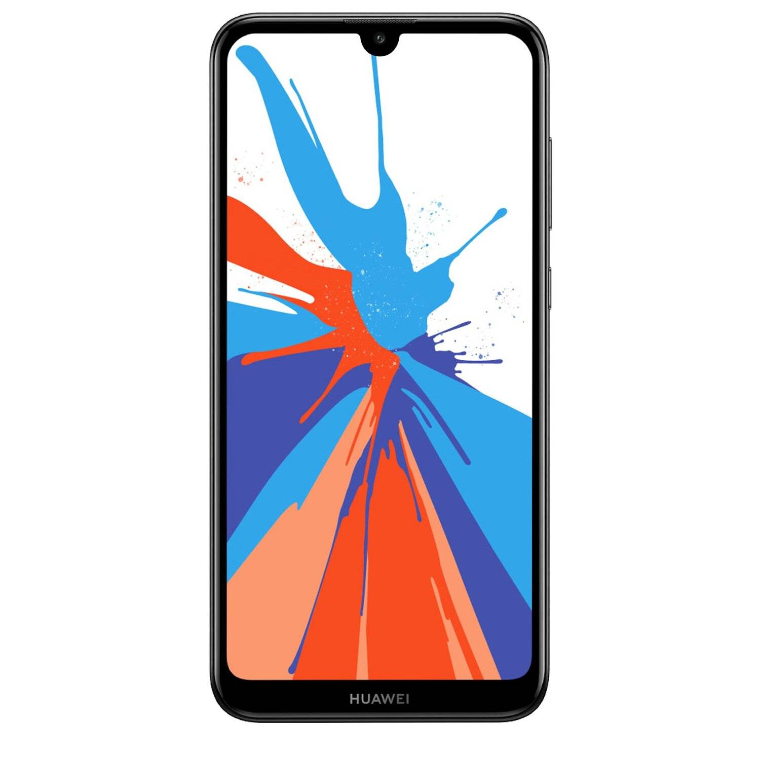 5D Schutz Glas kompatibel mit HUAWEI Y7 2019 Curved Schutz Folie Vollständig Klebend und Abdeckung
