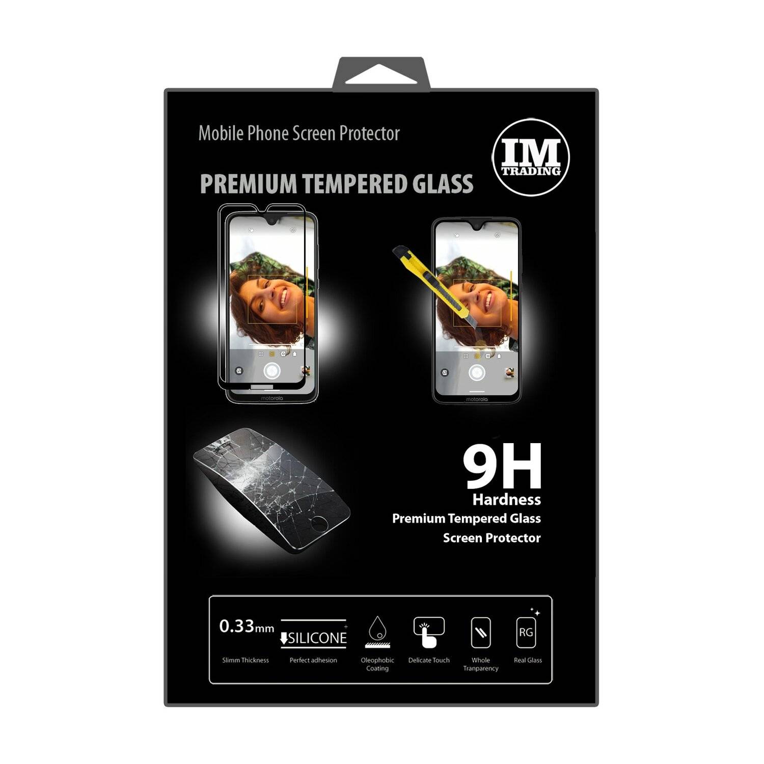 5D Schutz Glas kompatibel mit MOTOROLA MOTO G7 Curved Schutz Folie Vollständig Klebend und Abdeckung