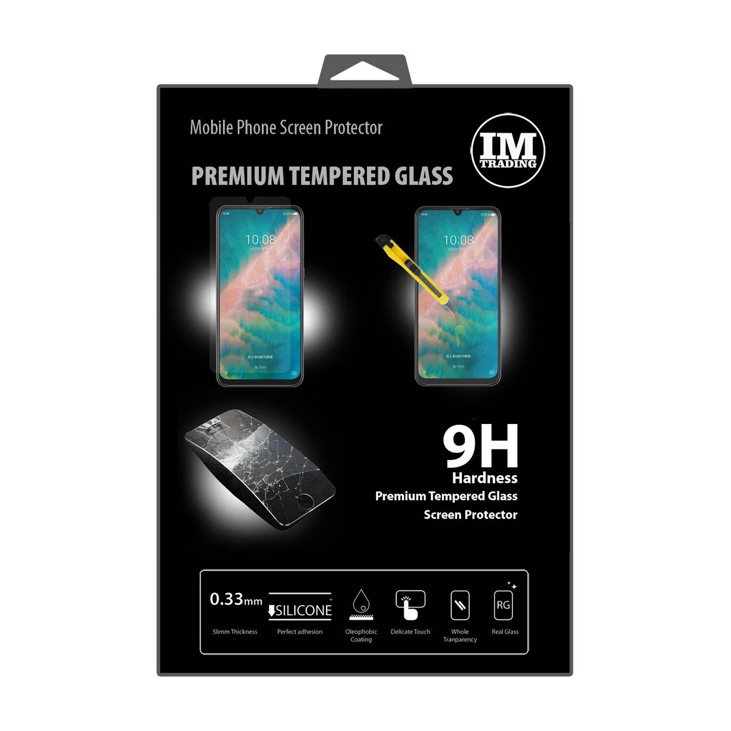 Schutzglas 9H kompatibel mit ZTE BLADE V10 Displayschutzfolie Schutzfolie Passgenau Glas