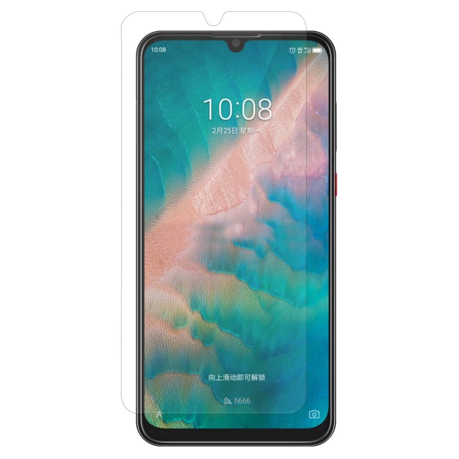Schutzglas 9H kompatibel mit ZTE BLADE V10 Displayschutzfolie Schutzfolie Passgenau Glas