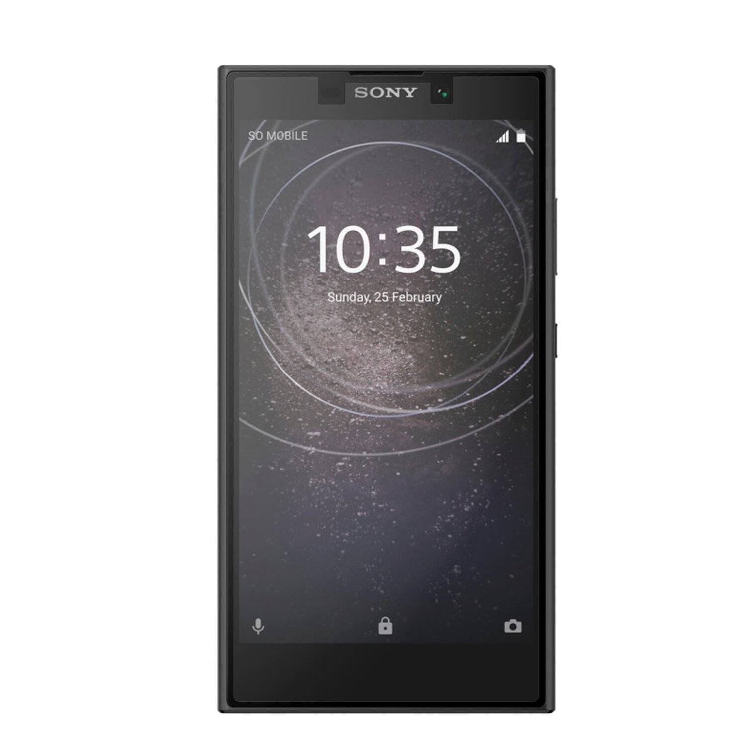 3x Sony Xperia L2 Schutzglas Handy Schutzglasfolie 9H Display Schutzfolie