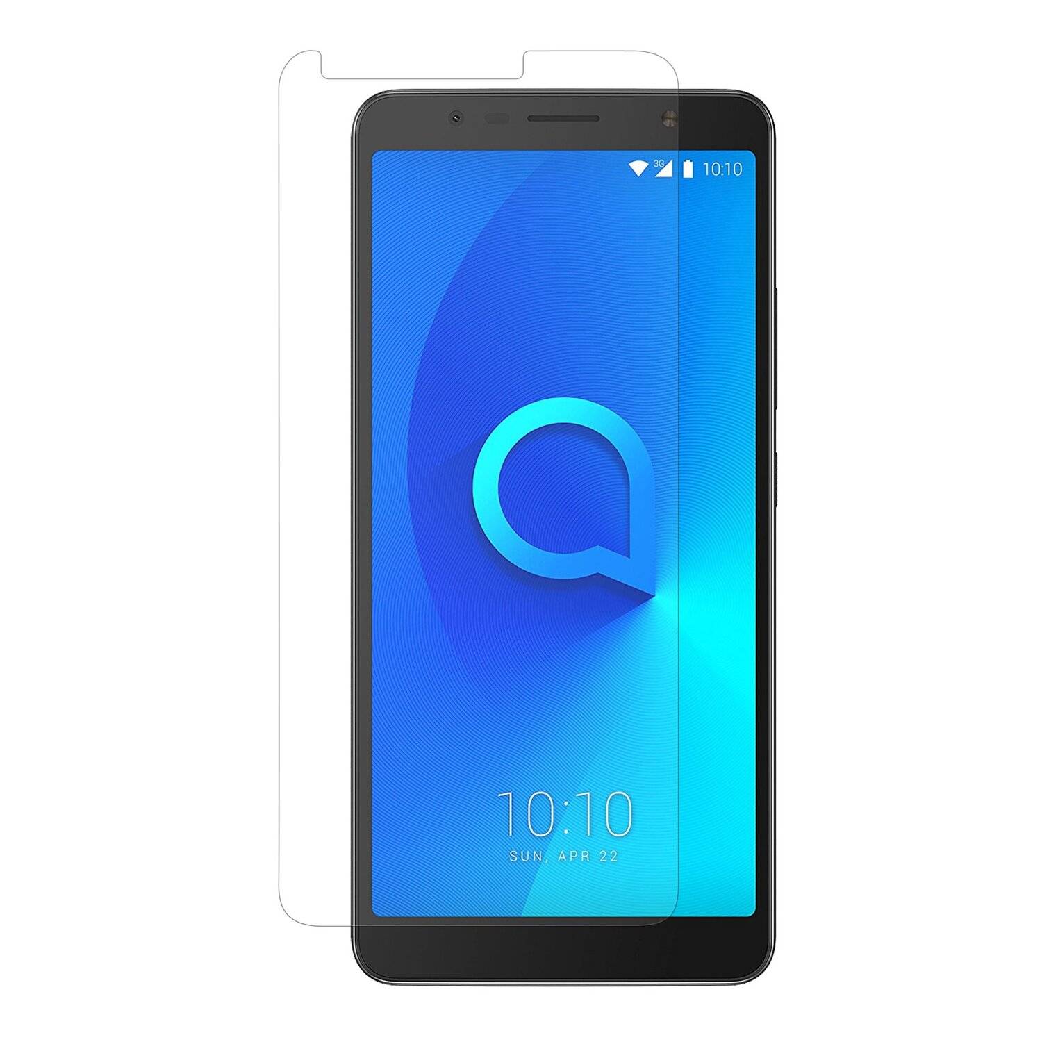3x Alcatel 3C Schutzglas Handy Schutzglasfolie 9H Display Schutzfolie