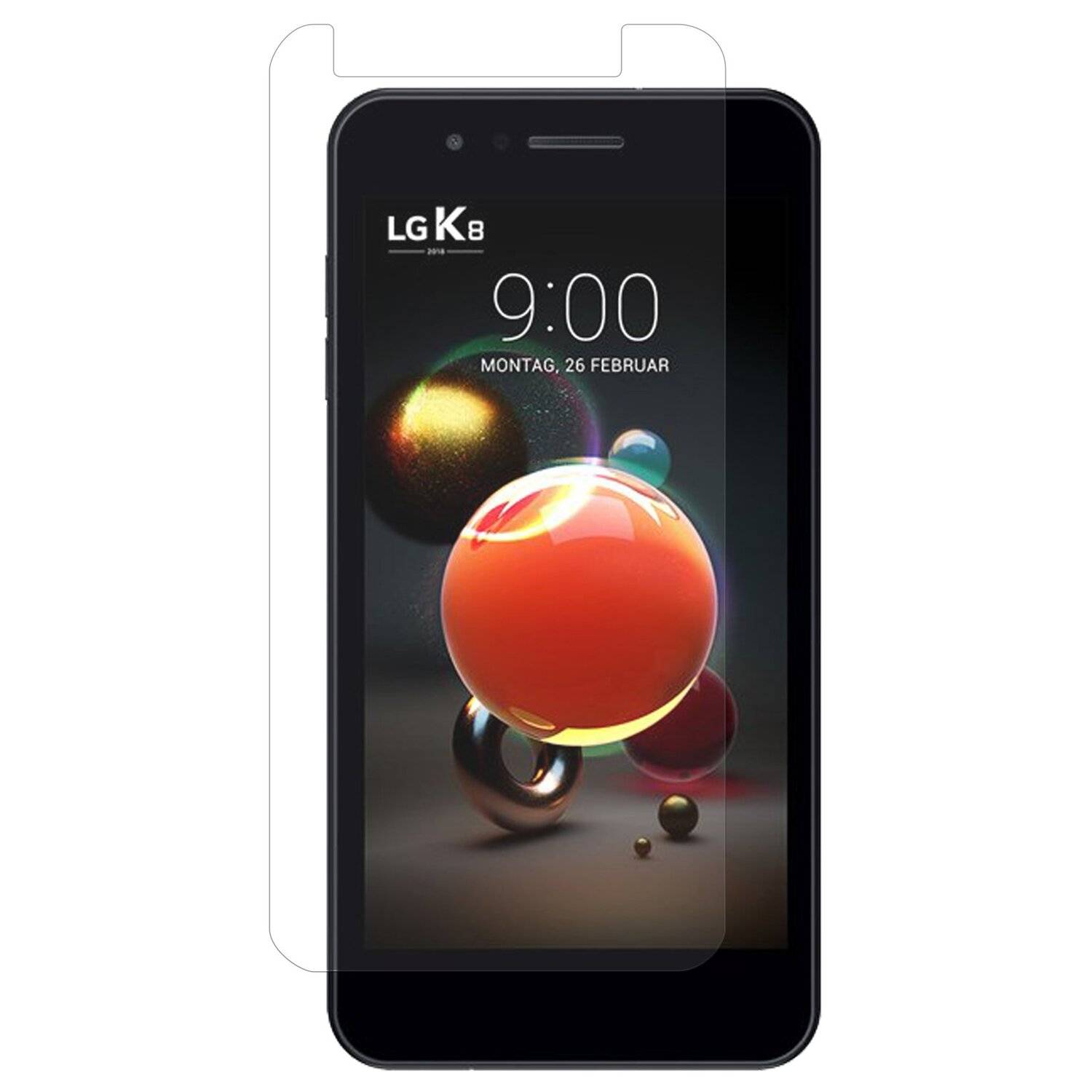 3x LG K9 Schutzglas Handy Schutzglasfolie 9H Display Schutzfolie