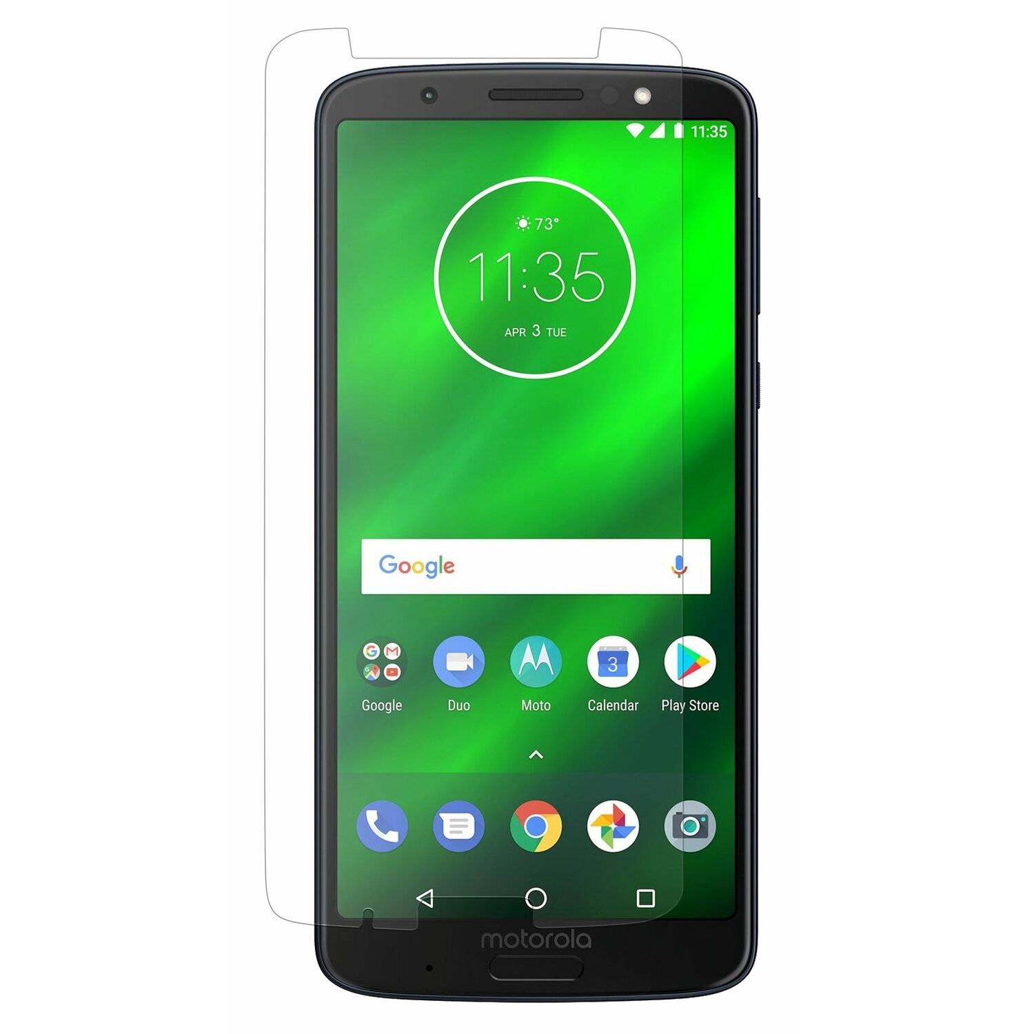 Motorola Moto G6 Plus Schutzglas Handy Schutzglasfolie 9H Display Schutzfolie