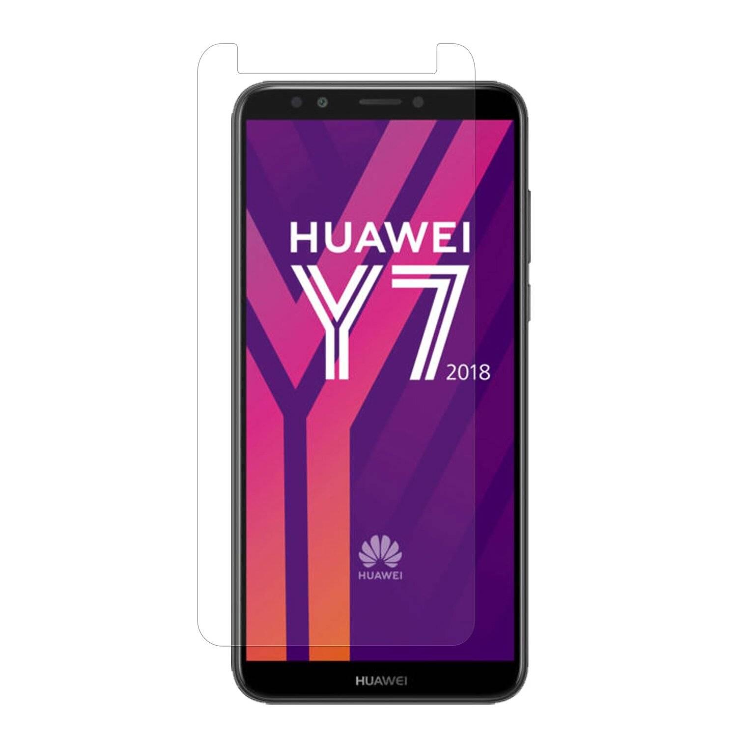 3x Huawei Y7 Prime 2018 Schutzglas Handy Schutzglasfolie 9H Display Schutzfolie