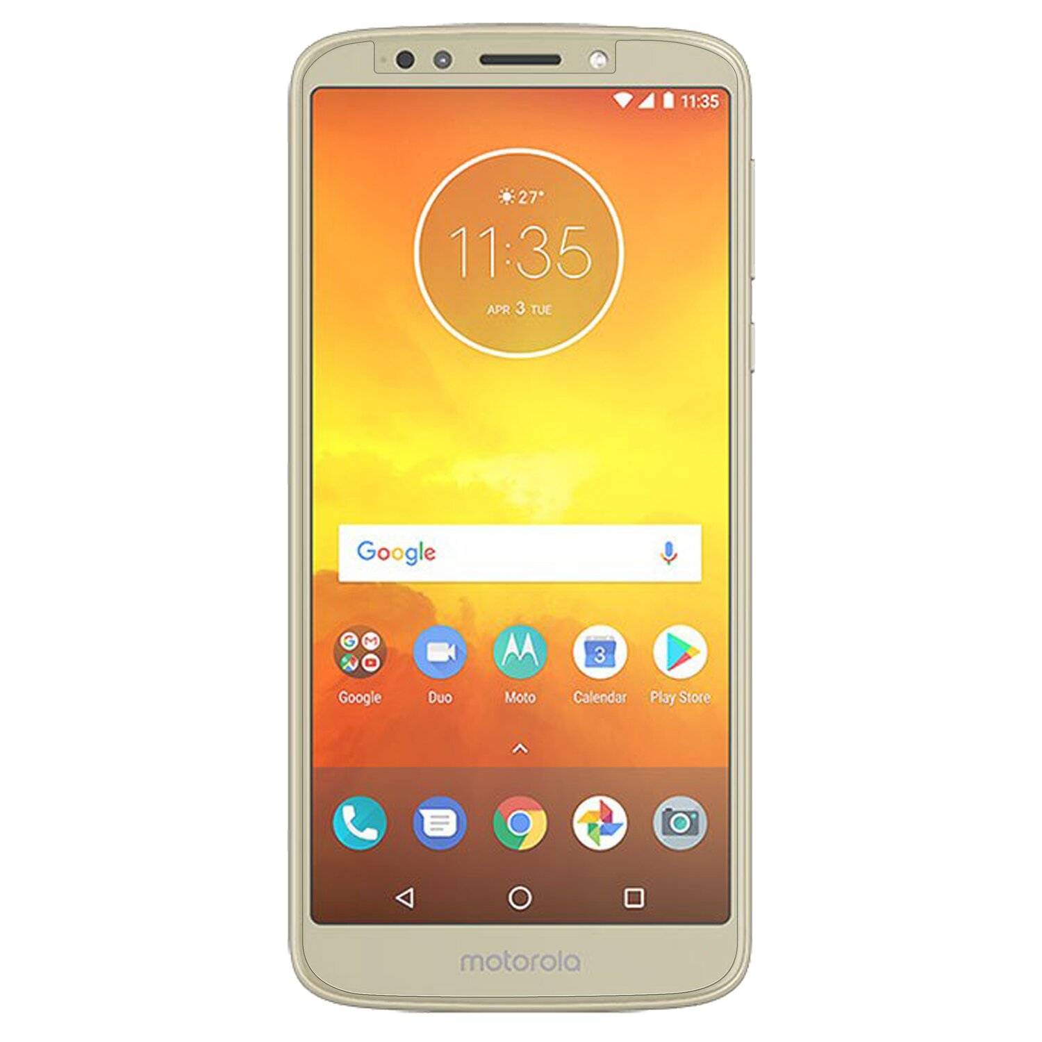 3x Motorola Moto E5 Schutzglas Handy Schutzglasfolie 9H Display Schutzfolie