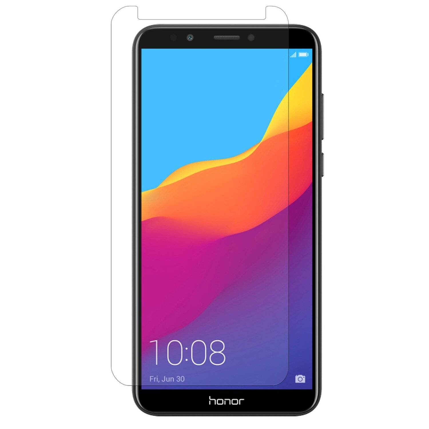 3x Honor 7C Schutzglas Handy Schutzglasfolie 9H Display Schutzfolie