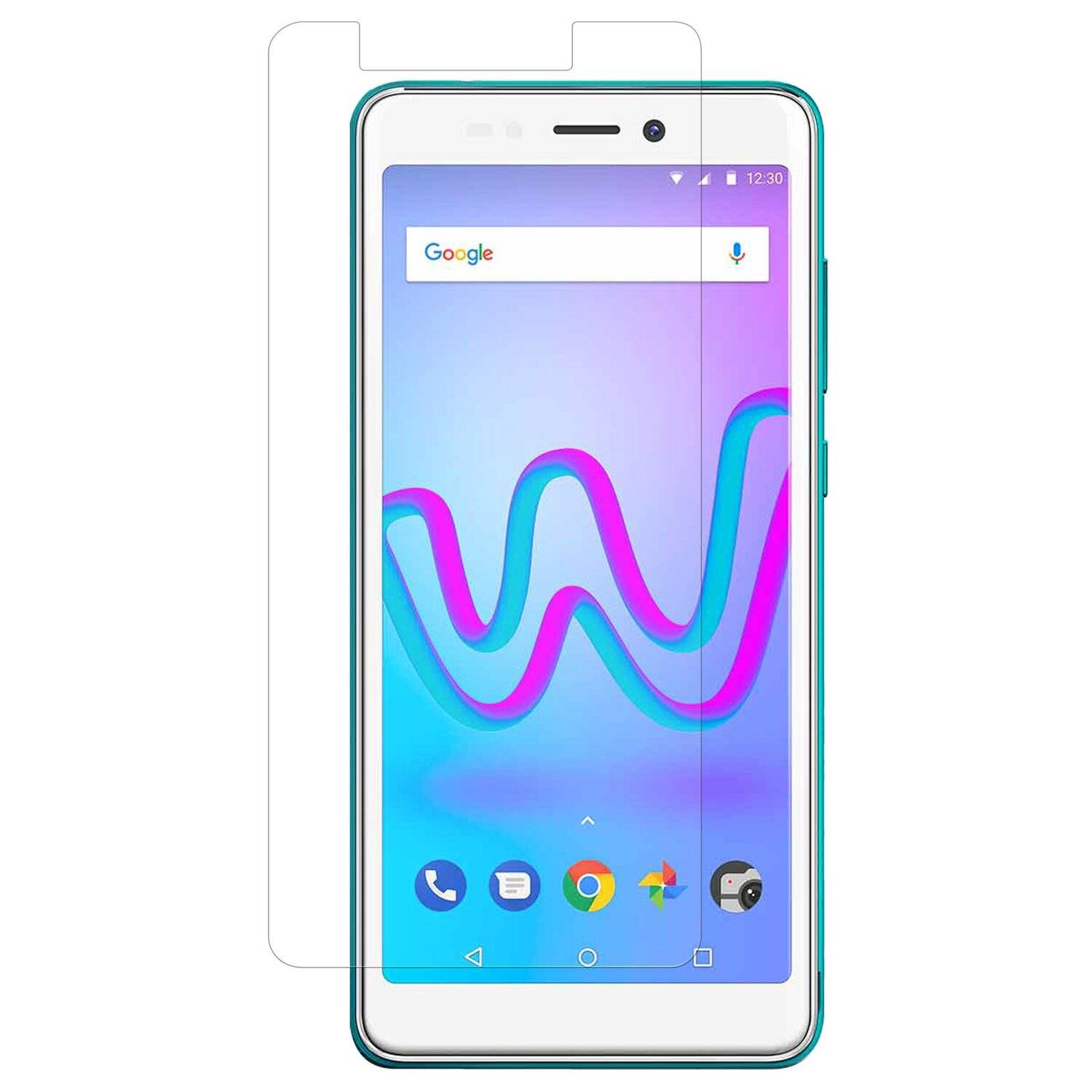 3x Wiko Jerry 3 Schutzglas Handy Schutzglasfolie 9H Display Schutzfolie