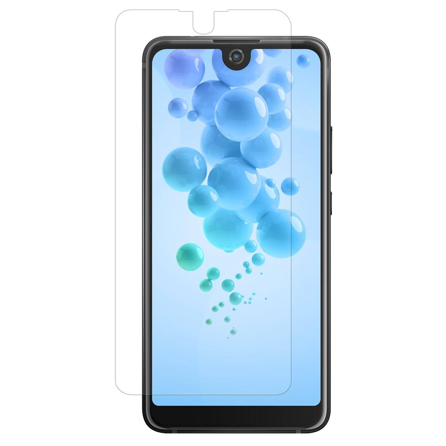 3x Wiko View 2 Pro Schutzglas Handy Schutzglasfolie 9H Display Schutzfolie