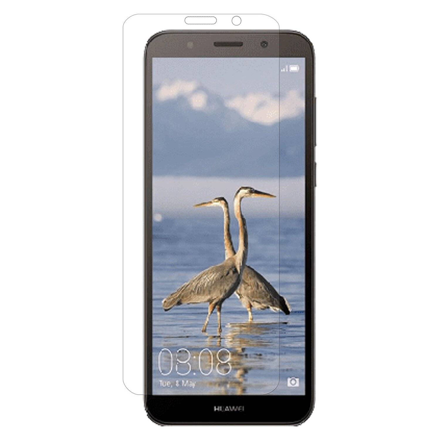 3x Huawei Y5 2018 Schutzglas Handy Schutzglasfolie 9H Display Schutzfolie