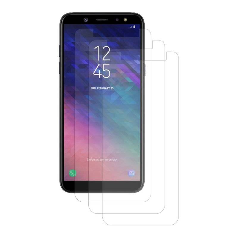 3x Samsung Galaxy A6 Schutzfolie Handy Displayschutz