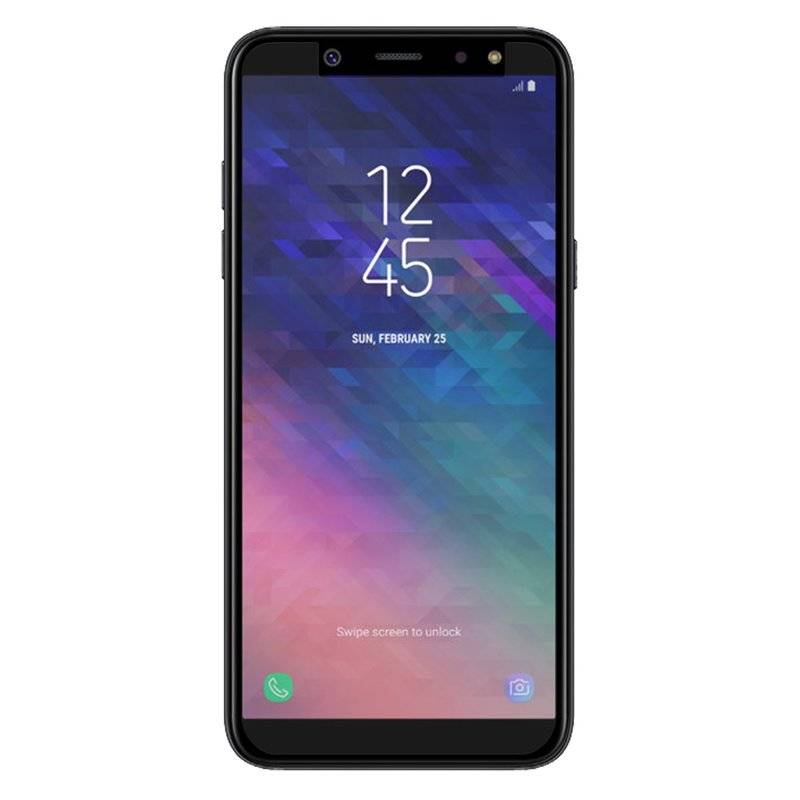3x Samsung Galaxy A6 Schutzfolie Handy Displayschutz