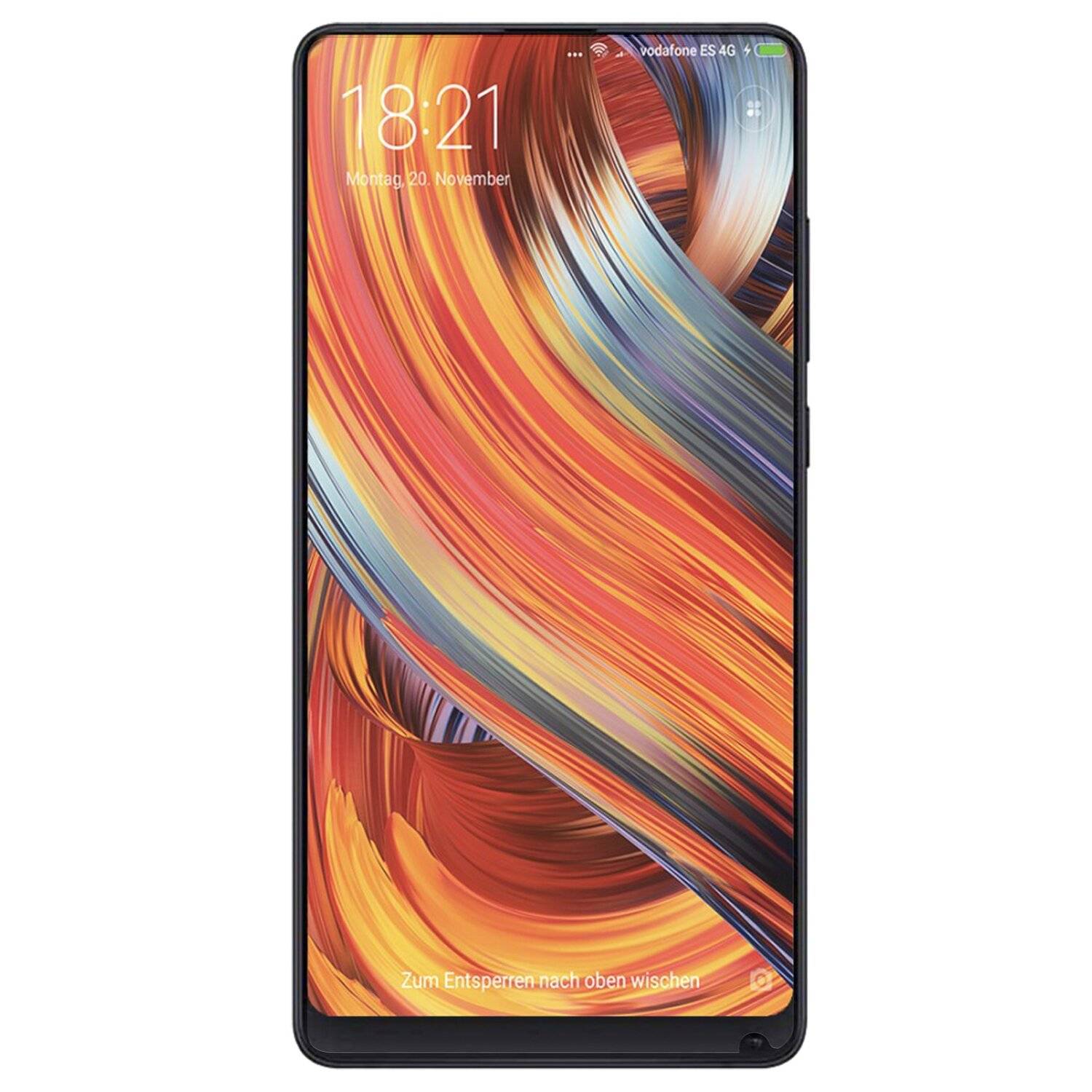 3x Xiaomi Mi Mix 2 Schutzglas Handy Schutzglasfolie 9H Display Schutzfolie
