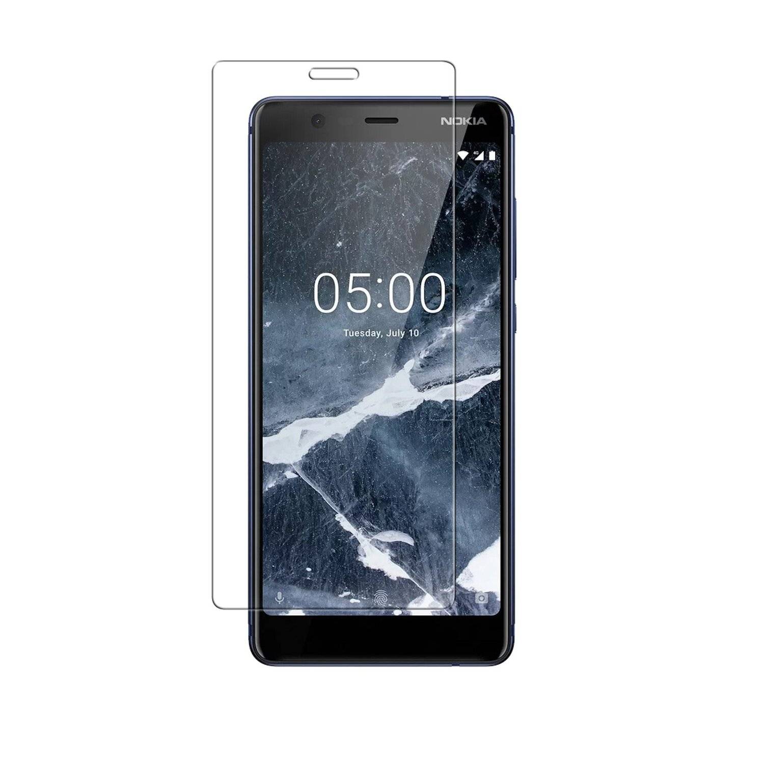 3x Nokia 5.1 2018 Schutzglas Handy Schutzglasfolie 9H Display Schutzfolie